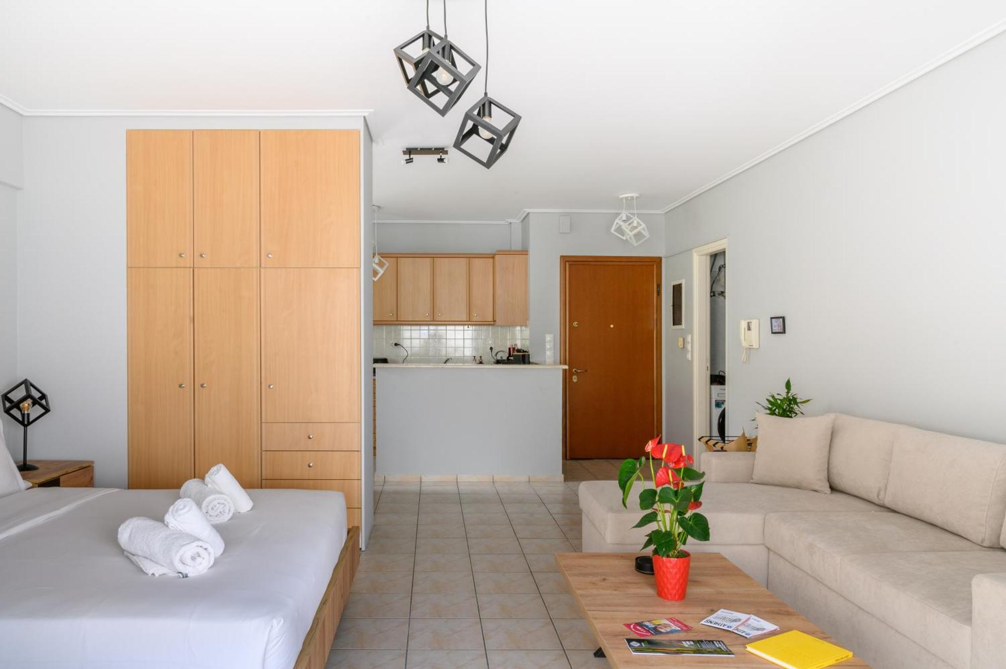 The Skyward Flats Apartment Nea Smirni Luaran gambar